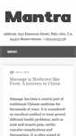 Mobile Screenshot of mantrapaloalto.com